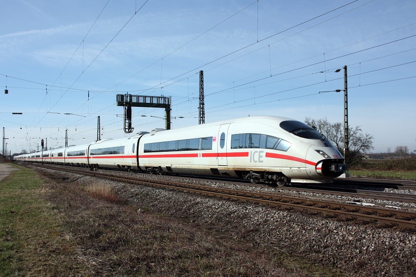 ICE 403 0292/5291 der Deutschen Bahn auf www.frstrab.de